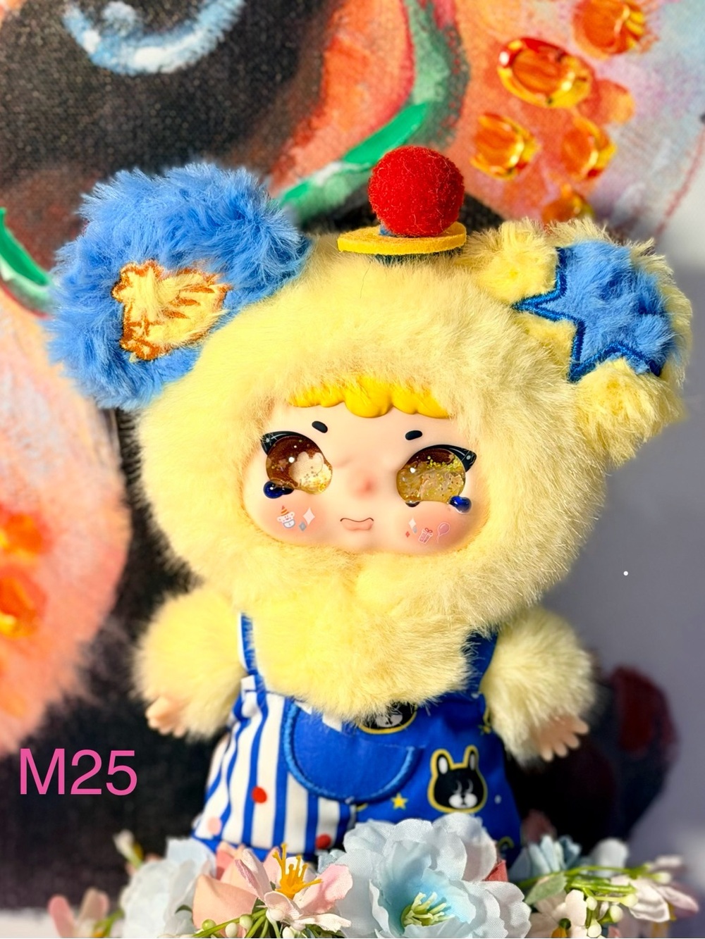Yellow & Blue Plush Character Doll Toy - Kids Toy